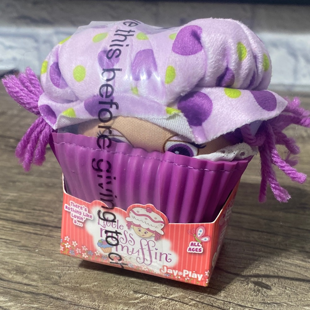 Little Miss Muffin Doll - Pink and Purple